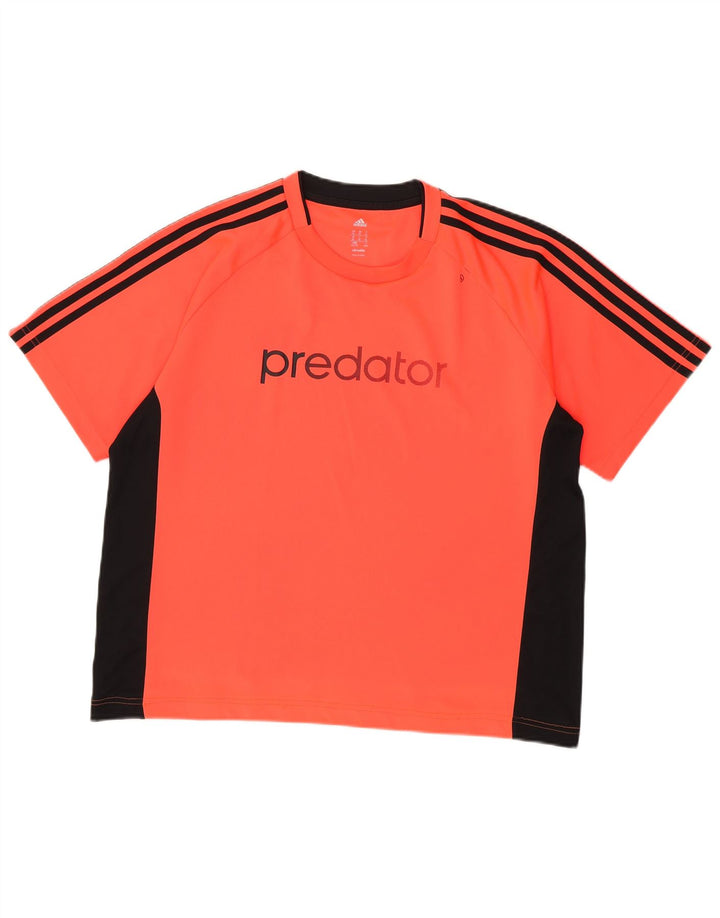 Adidas - Camiseta gráfica Predator para hombre, talla XL, color rosa
