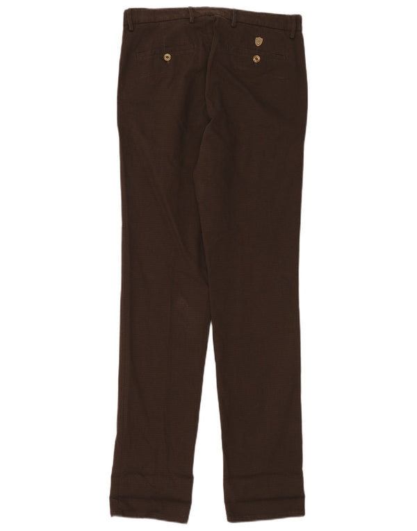 Massimo Dutti Pantalón Chino Casual Fit para Hombre EU 38 Small W30 L34 Marrón