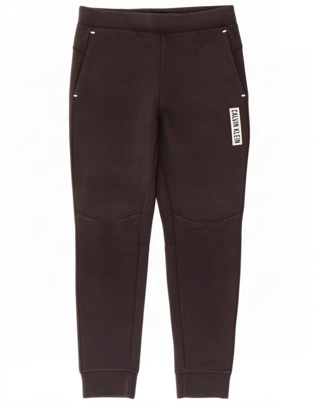 Calvin Klein Pantalones De Chándal Con Gráfico Para Hombre Joggers Poliéster Gris Pequeño