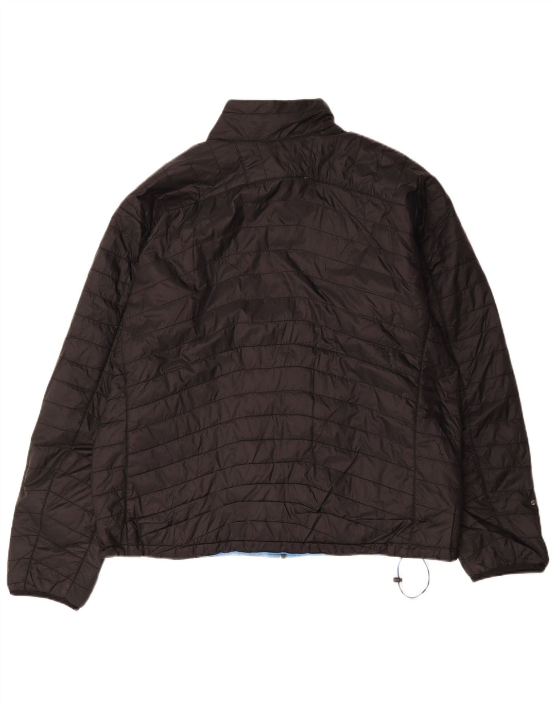 Eddie Bauer Chaqueta acolchada para hombre UK 42 XL Negro Poliéster Deportes