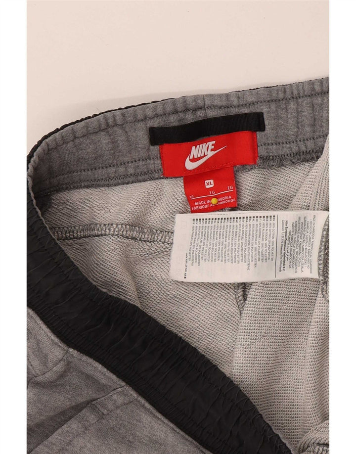 Pantalón de chándal Nike Hombre XL Gris Colorblock Algodón