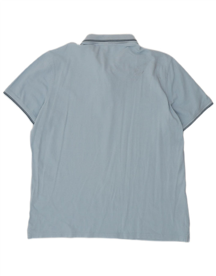 CARRERA Polo Hombre 2XL Algodón Azul
