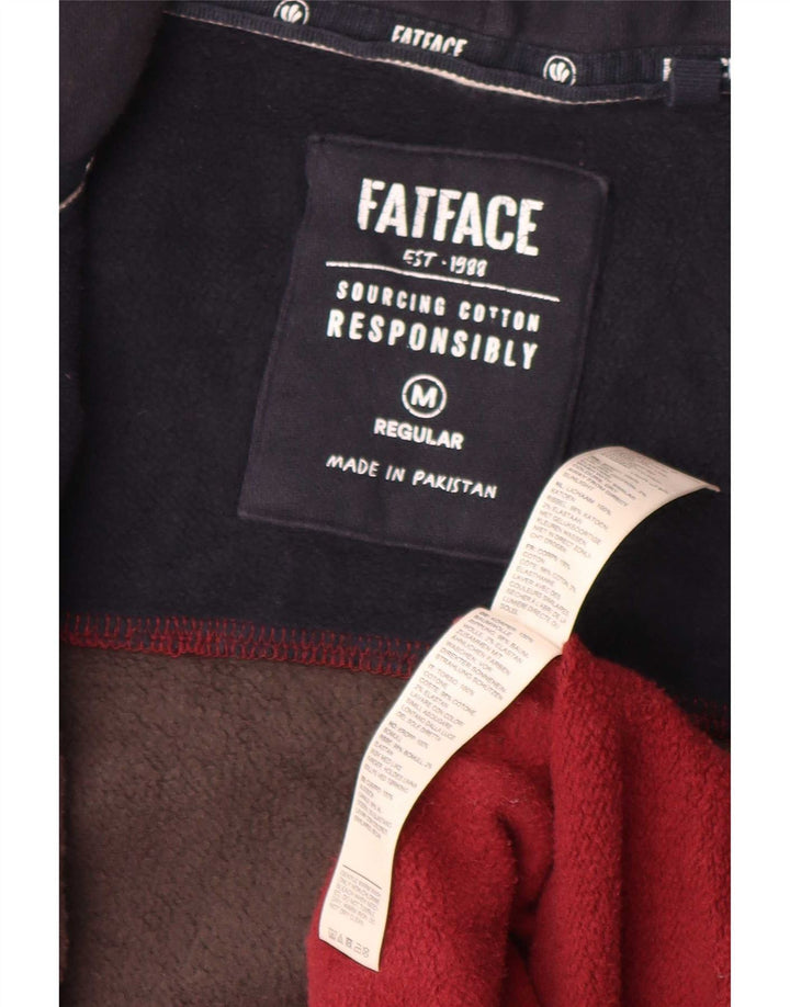 Sudadera con capucha y cremallera para hombre Fat Face Color block mediano multicolor