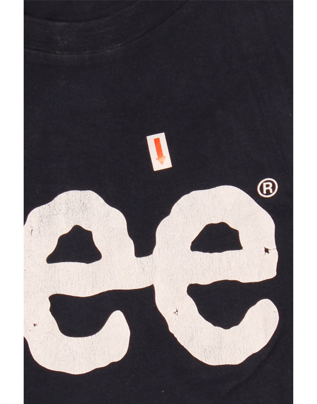 Lee Camiseta Estampada De Ajuste Regular para Hombre Top Pequeño Azul Marino