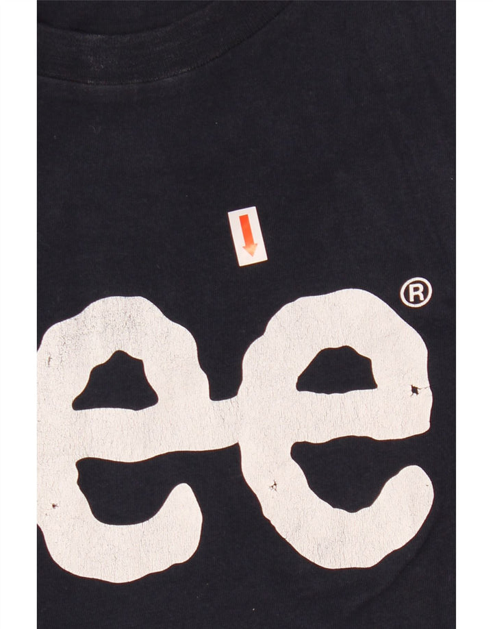 Lee Camiseta Estampada De Ajuste Regular para Hombre Top Pequeño Azul Marino