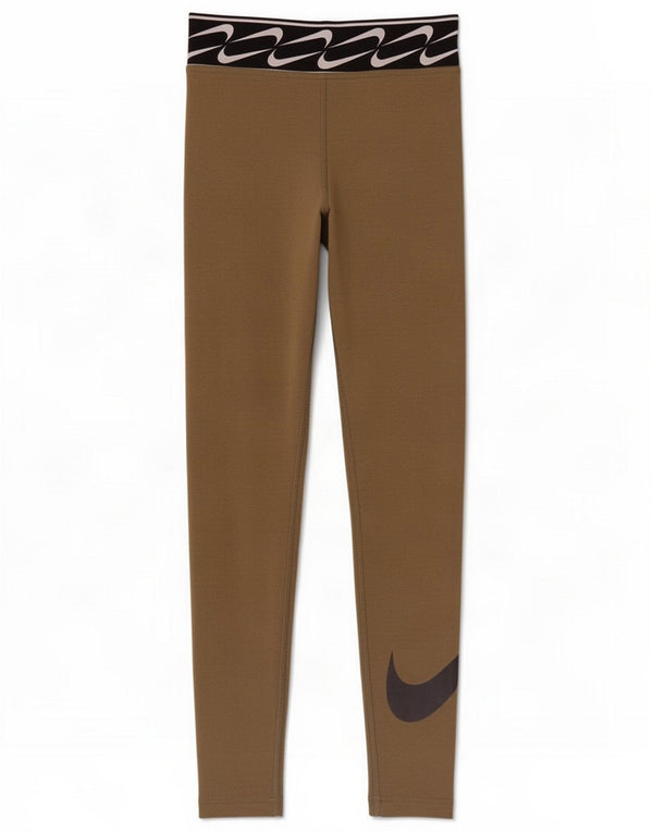 Leggings estampados Nike para mujer ES 4 XS Algodón color block caqui