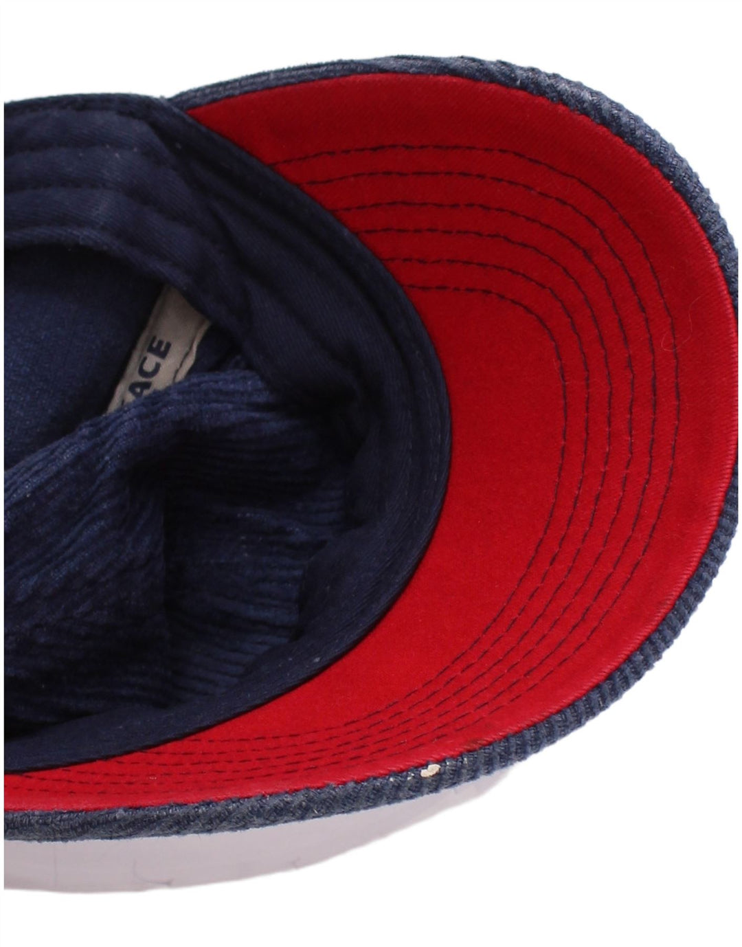 Gorra de béisbol de pana con gráfico para niños de Fat Face 11-12 años Mediana Azul marino