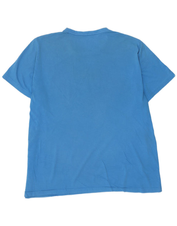 Puma Camiseta gráfica para hombre Top 2XL Azul
