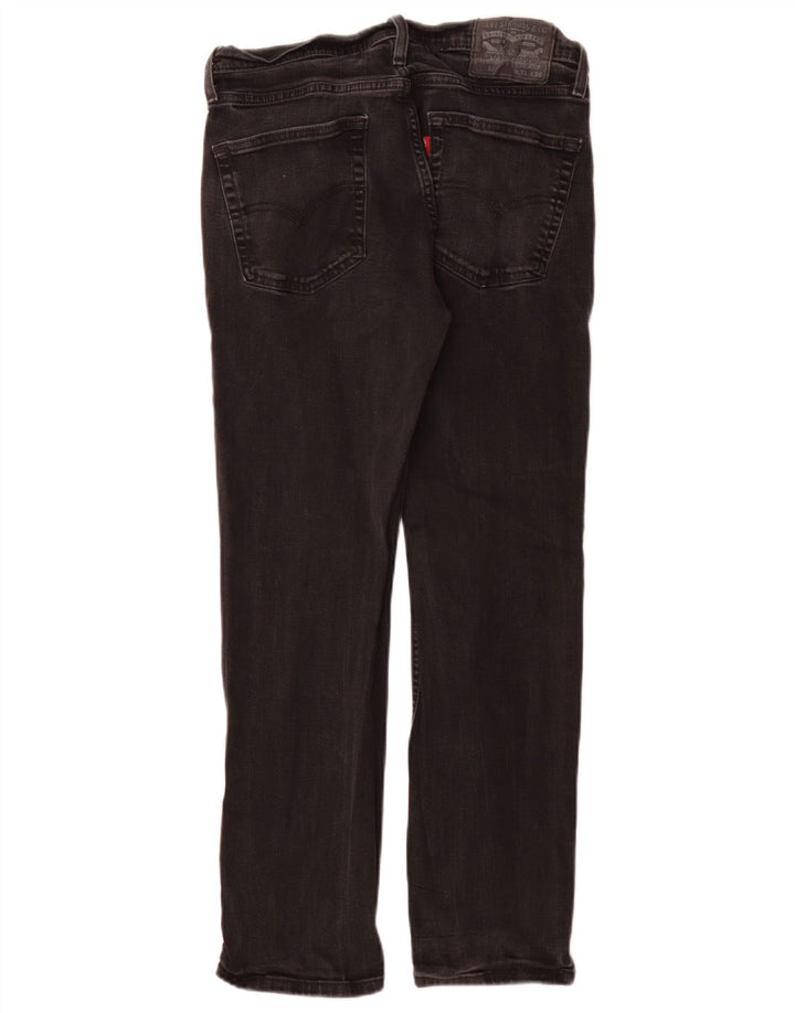Levi's Jeans rectos 514 para hombre W31 L30 Algodón negro