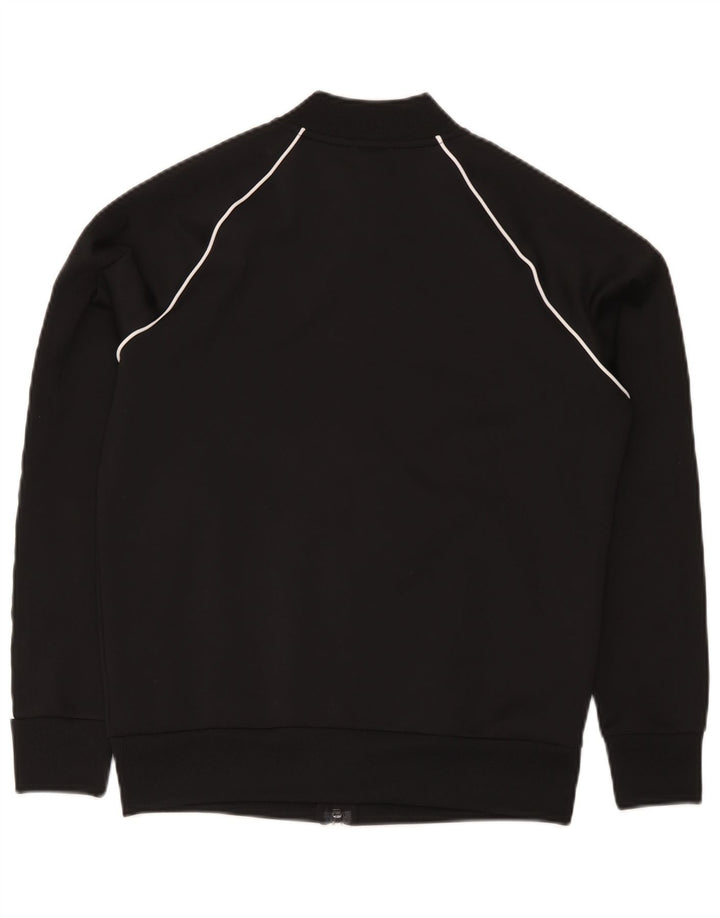 Adidas - Chaqueta de chándal para mujer, talla 40, talla mediana, poliéster negro