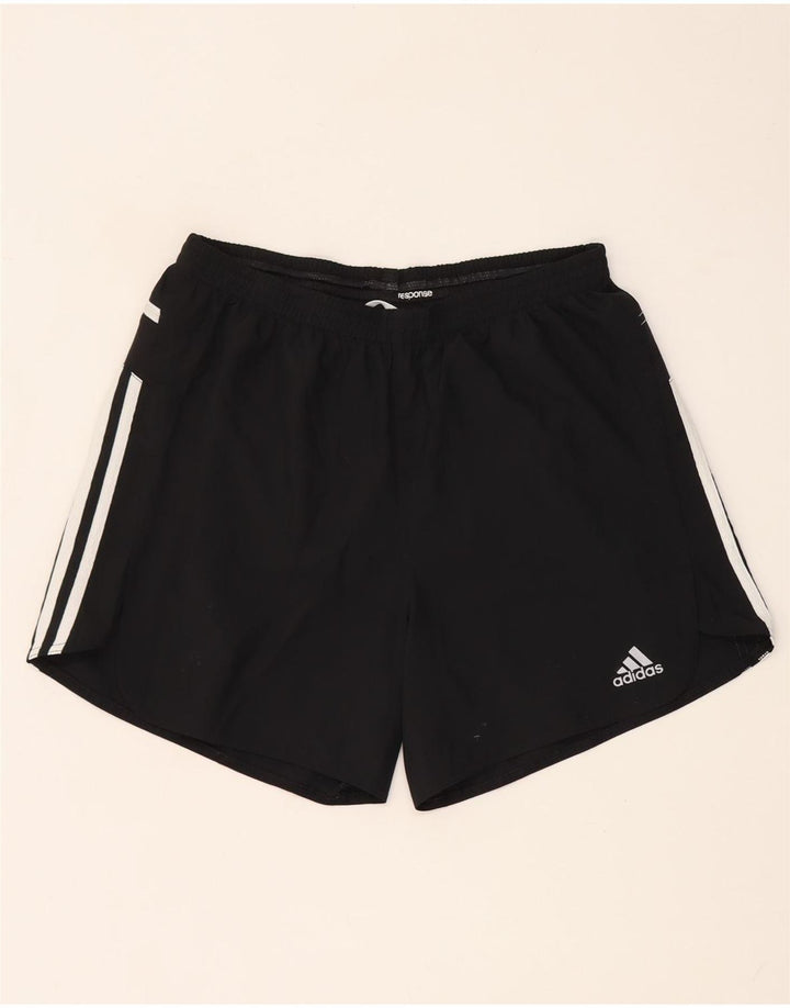 Pantalones cortos deportivos ADIDAS Climalite para mujer Poliéster negro mediano