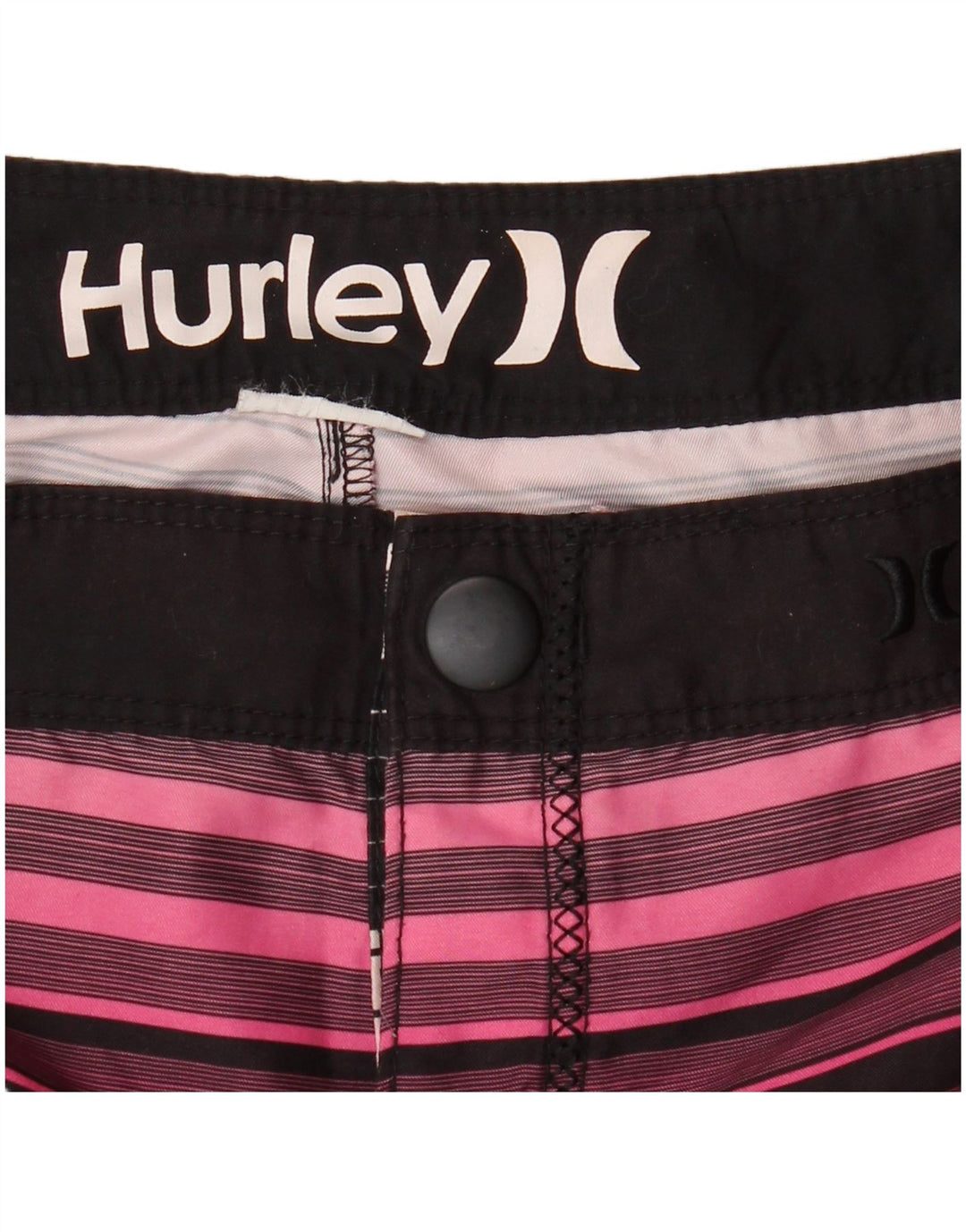 HURLEY Bañador Hombre Mediano Rayas Multicolor Poliéster