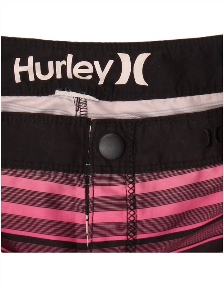 HURLEY Bañador Hombre Mediano Rayas Multicolor Poliéster