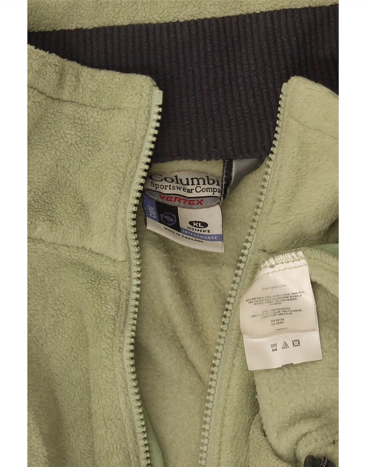 Columbia Chaqueta Polar Interchange Liner para Mujer UK 40 XL Poliéster Verde