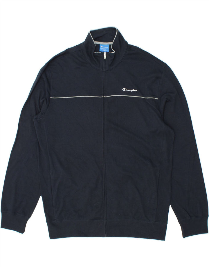 CHAMPION Chaqueta de chándal para hombre 3XL Algodón azul marino