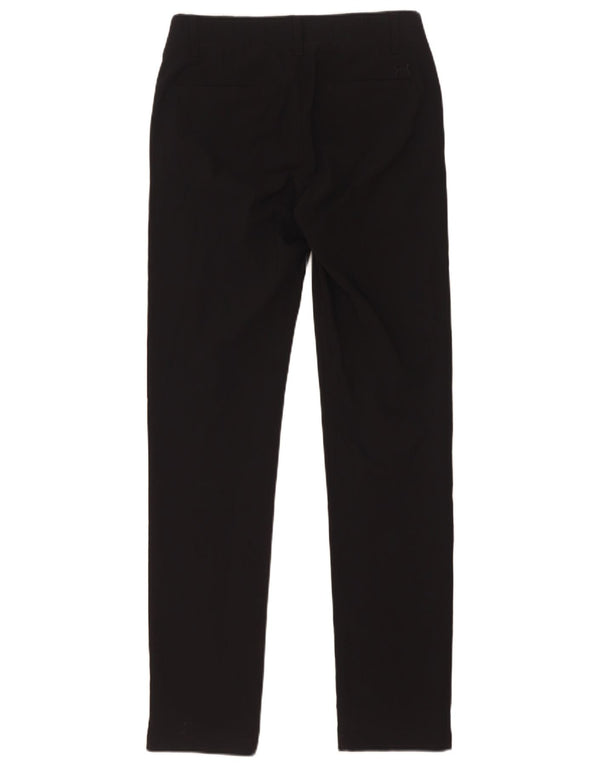 Under Armour Pantalones chinos Cold Gear Slim Fit para mujer US 2 XS W28 L31 Negro