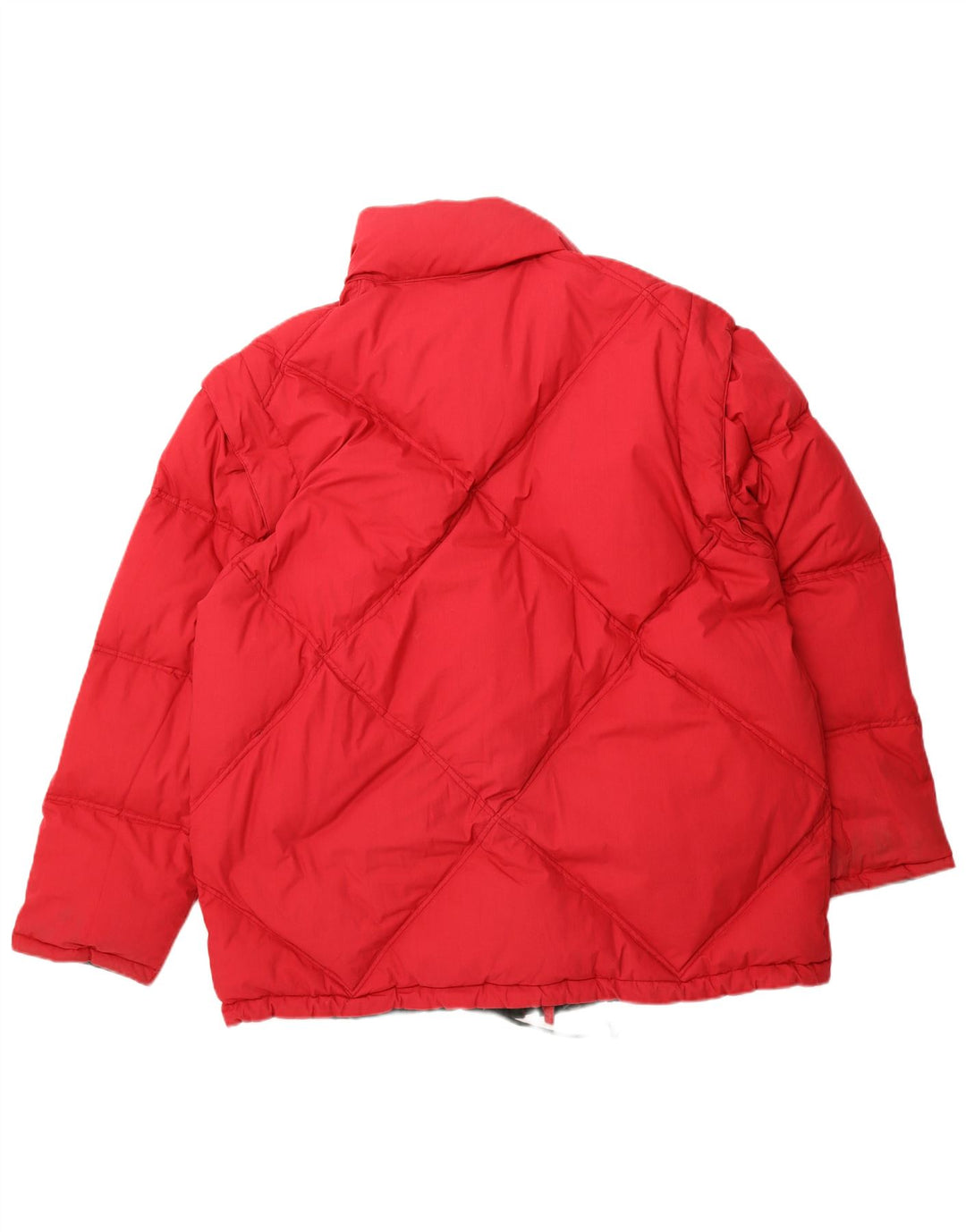 DIADORA Chaqueta Acolchada Reversible de Corte Suelto para Mujer UK 46 Large Red