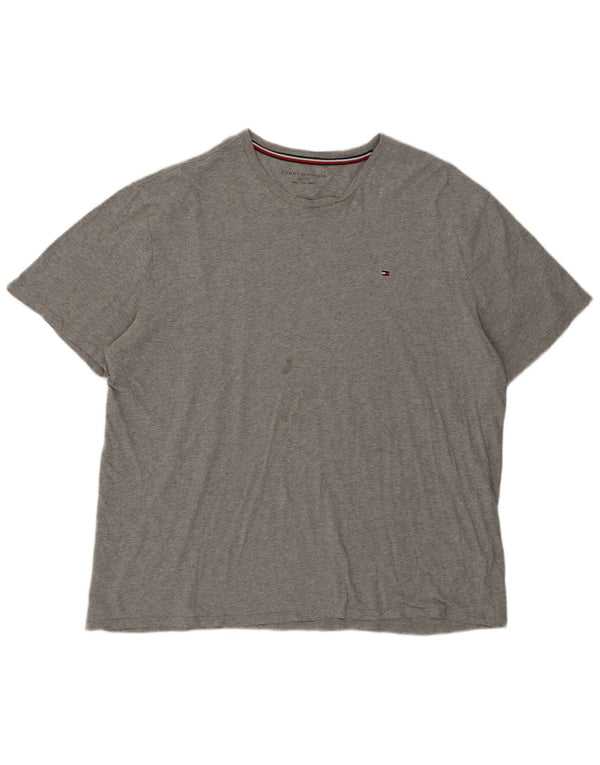Tommy Hilfiger Camiseta para hombre Top 2XL Gris Algodón