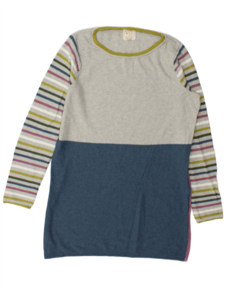 Vestido tipo jersey de manga larga para mujer de White Stuff, talla 44, color gris medio