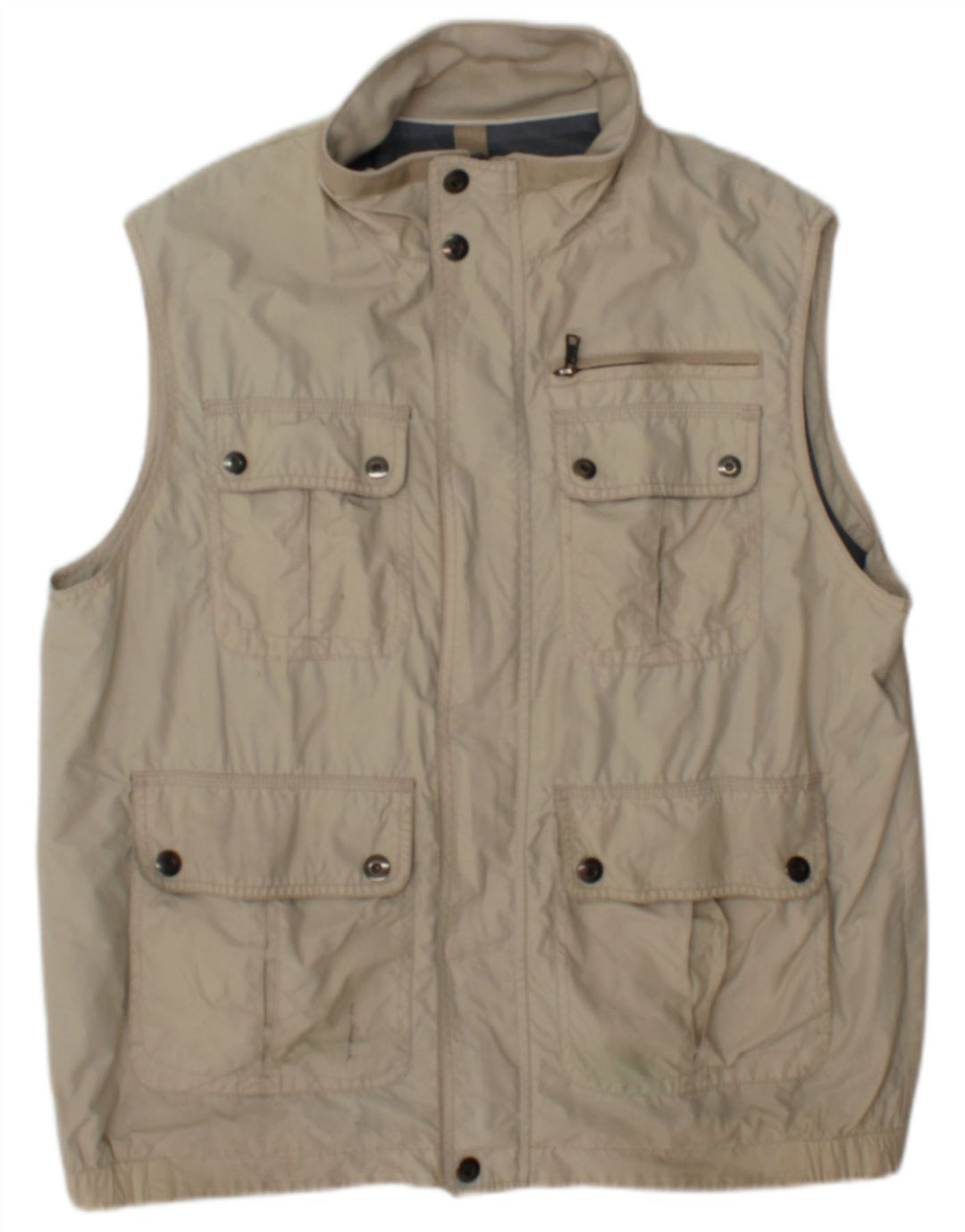 Marks & Spencer Chaqueta utilitaria para hombre Reino Unido 40 Grande Algodón beige