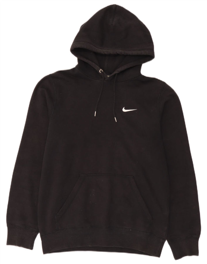 Nike - Sudadera con capucha para hombre, talla pequeña, algodón negro