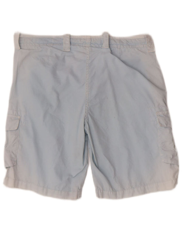 Napapijri Pantalones cortos cargo para mujer IT 44 Medium W32 Azul