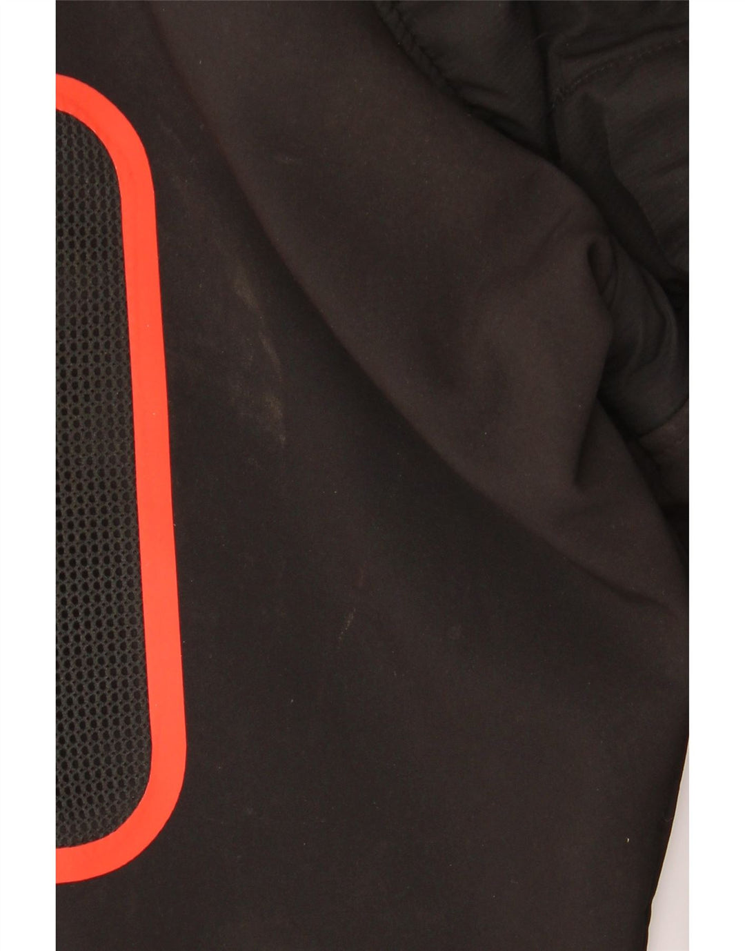 NAUTICA Jersey con capucha y cuello con cremallera para hombre Poliéster negro mediano