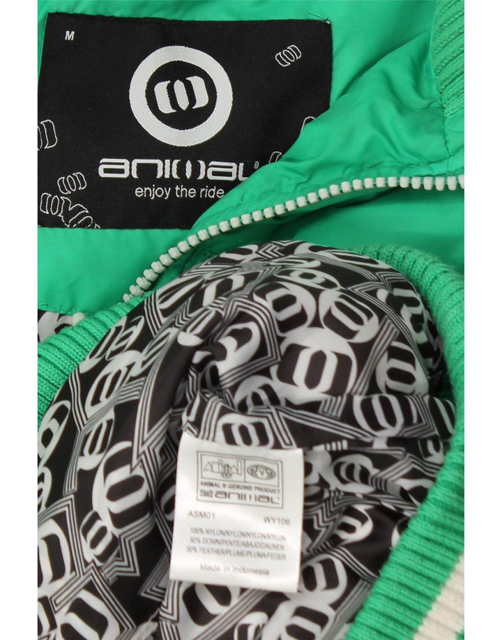 Chaleco acolchado Animal para hombre ES 38 Nylon verde medio