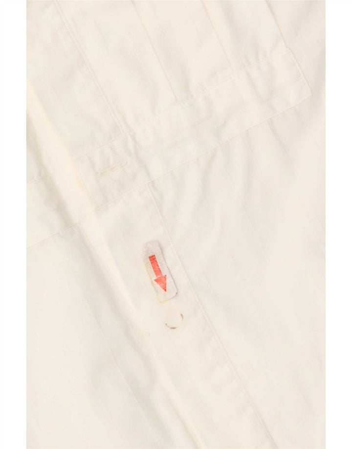 Ungaro Camisa formal para hombre Talla 40 15 1/2 Mediana Algodón blanco