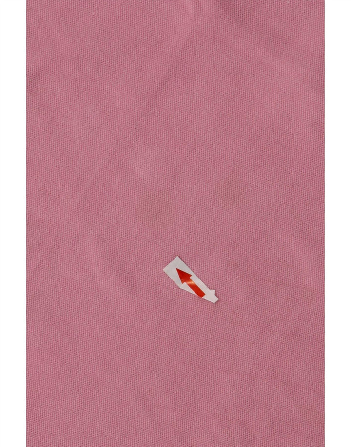 Lacoste Mujer Chaleco Top Talla 44 Grande Rosa Algodón