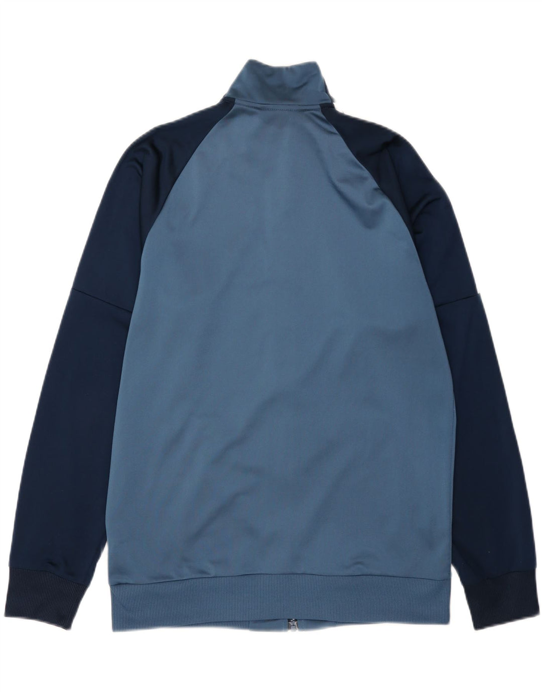 Adidas - Chaqueta de chándal para hombre, talla 42/44, color azul medio, poliéster