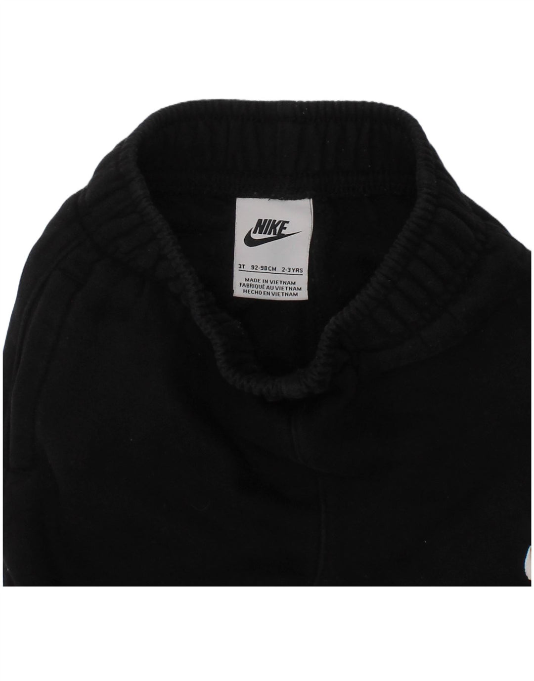Nike - Pantalón de chándal para niño (2-3 años), color negro