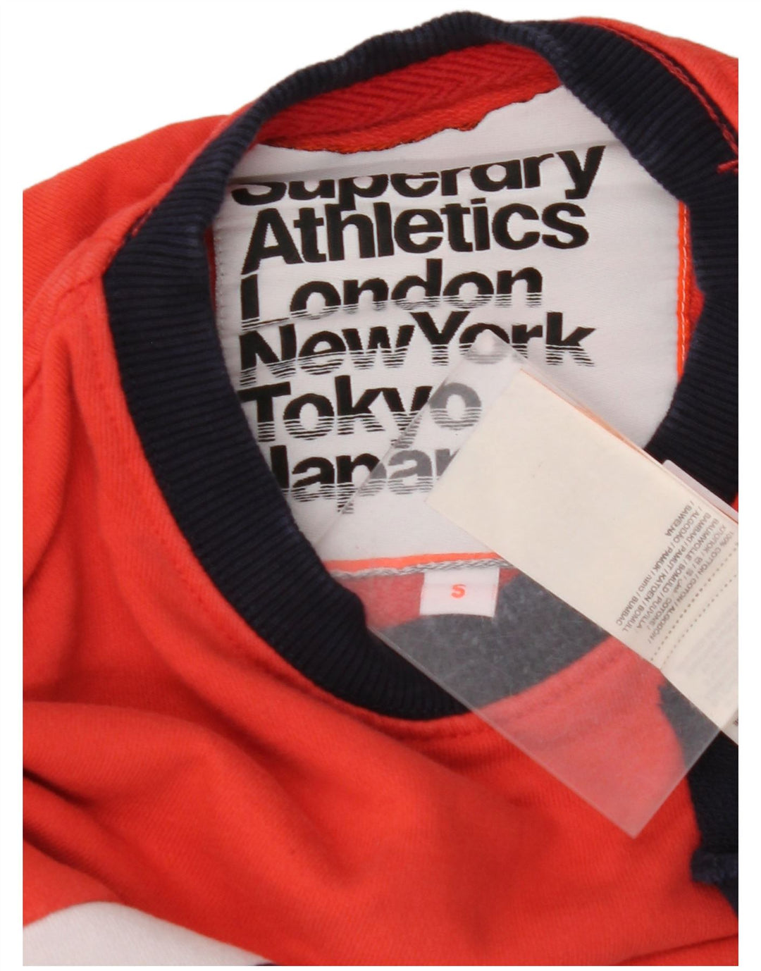 SUPERDRY Hombre Sudadera Loose Fit Jersey Pequeño Multicolor Colorblock