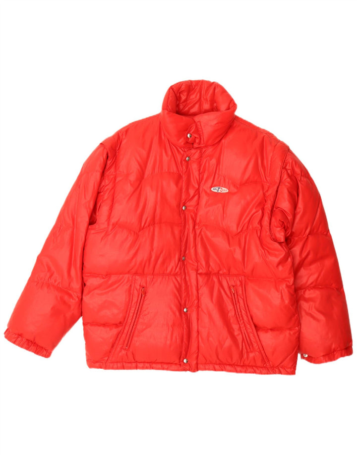 MC Ross Chaqueta de esquí acolchada para hombre IT 48 Poliamida roja mediana
