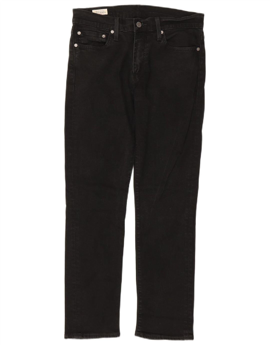 LEVI'S Mens 511 Slim Jeans W31 L30 Algodón Negro