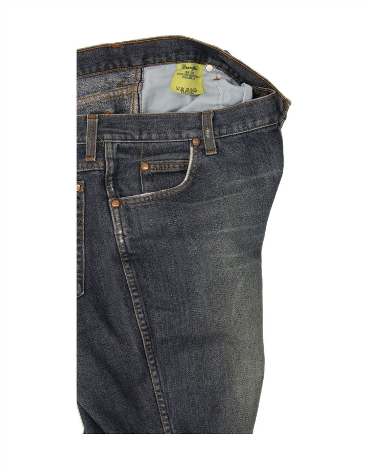 WRANGLER Vaqueros rectos Evolution para hombre W36 L36 Algodón azul