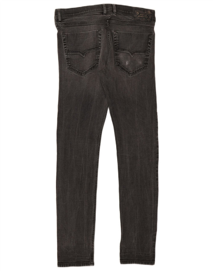 Diesel Vaqueros ajustados para hombre W32 L32 Algodón gris