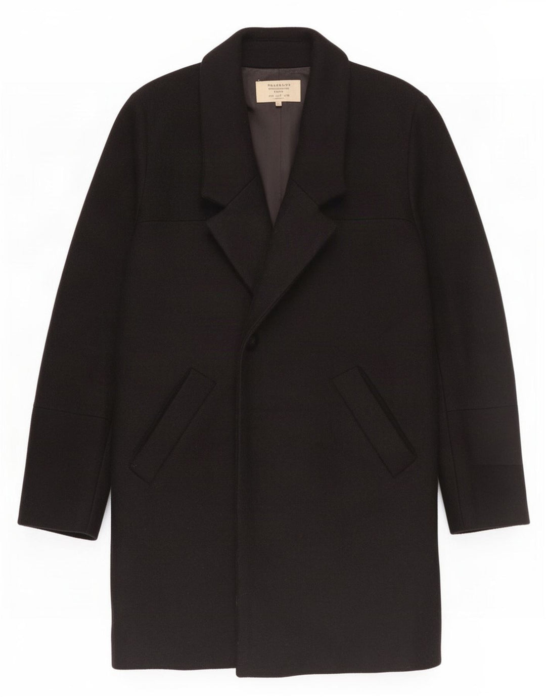 Zara Mujer Trafaluc Abrigo Reino Unido 10 Pequeño Negro
