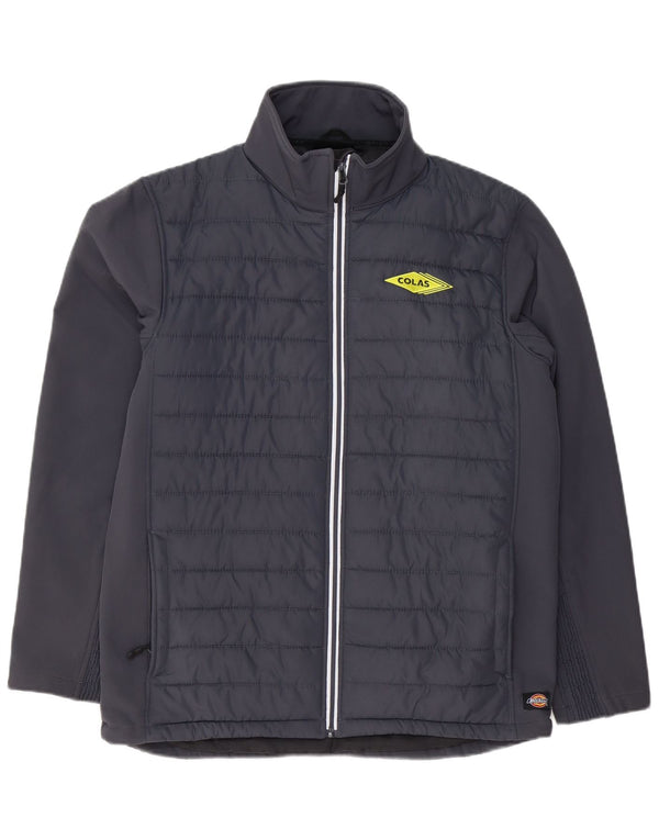 Dickies Chaqueta acolchada para hombre ES 42 XL Poliéster color block azul