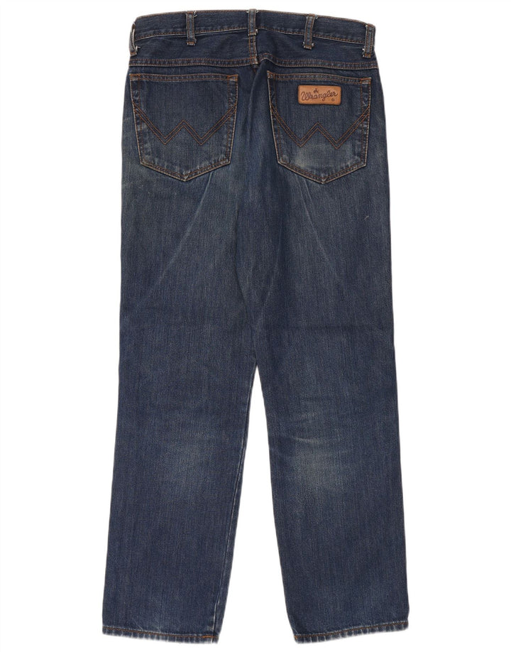 WRANGLER Vaqueros rectos para hombre W32 L30 Algodón azul