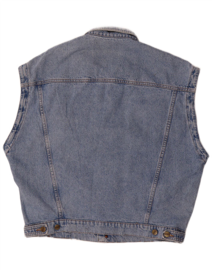 Quarry Chaleco vaquero para hombre UK 42 XL Azul