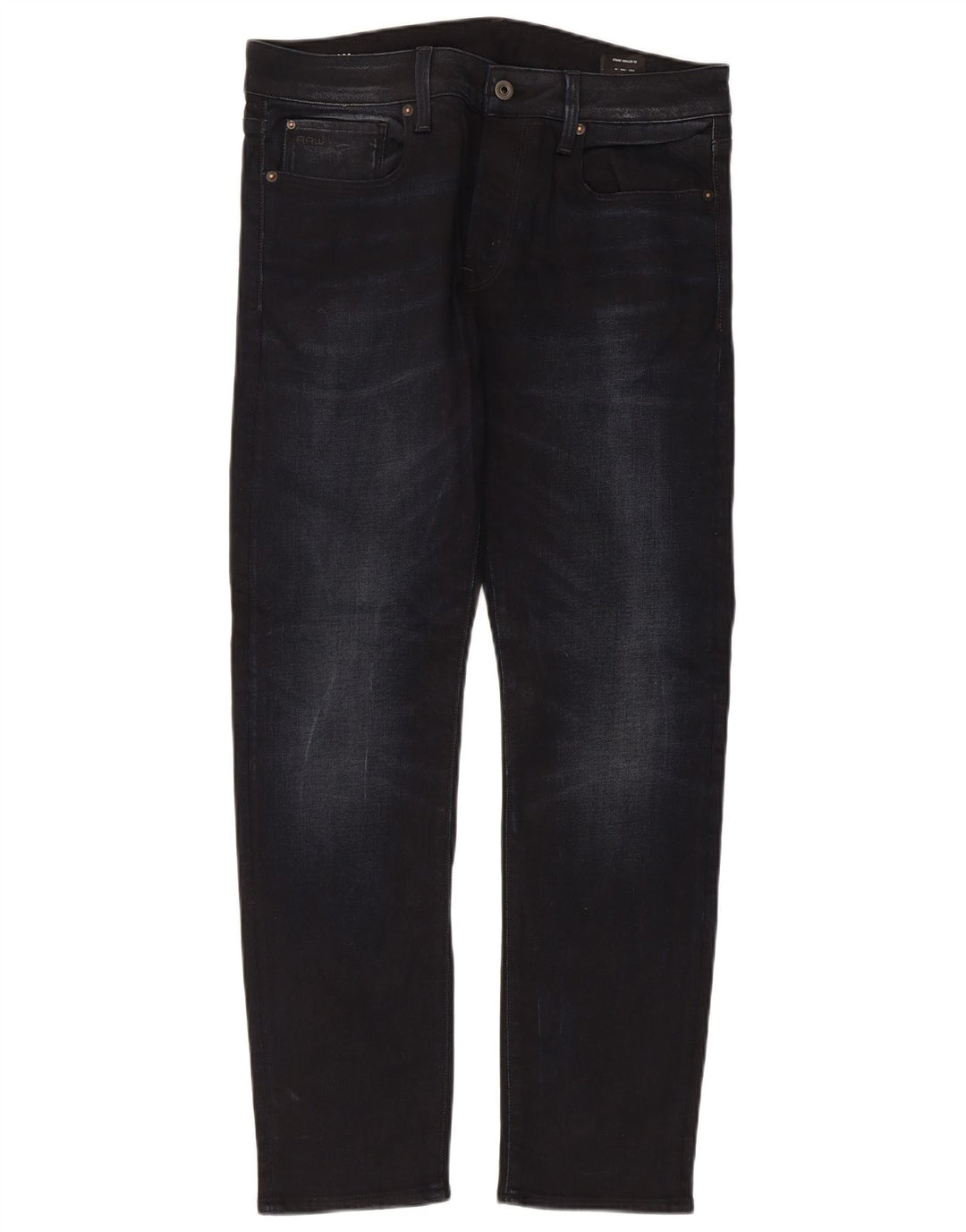 Vaqueros ajustados para hombre G-Star W32 L30 Algodón negro