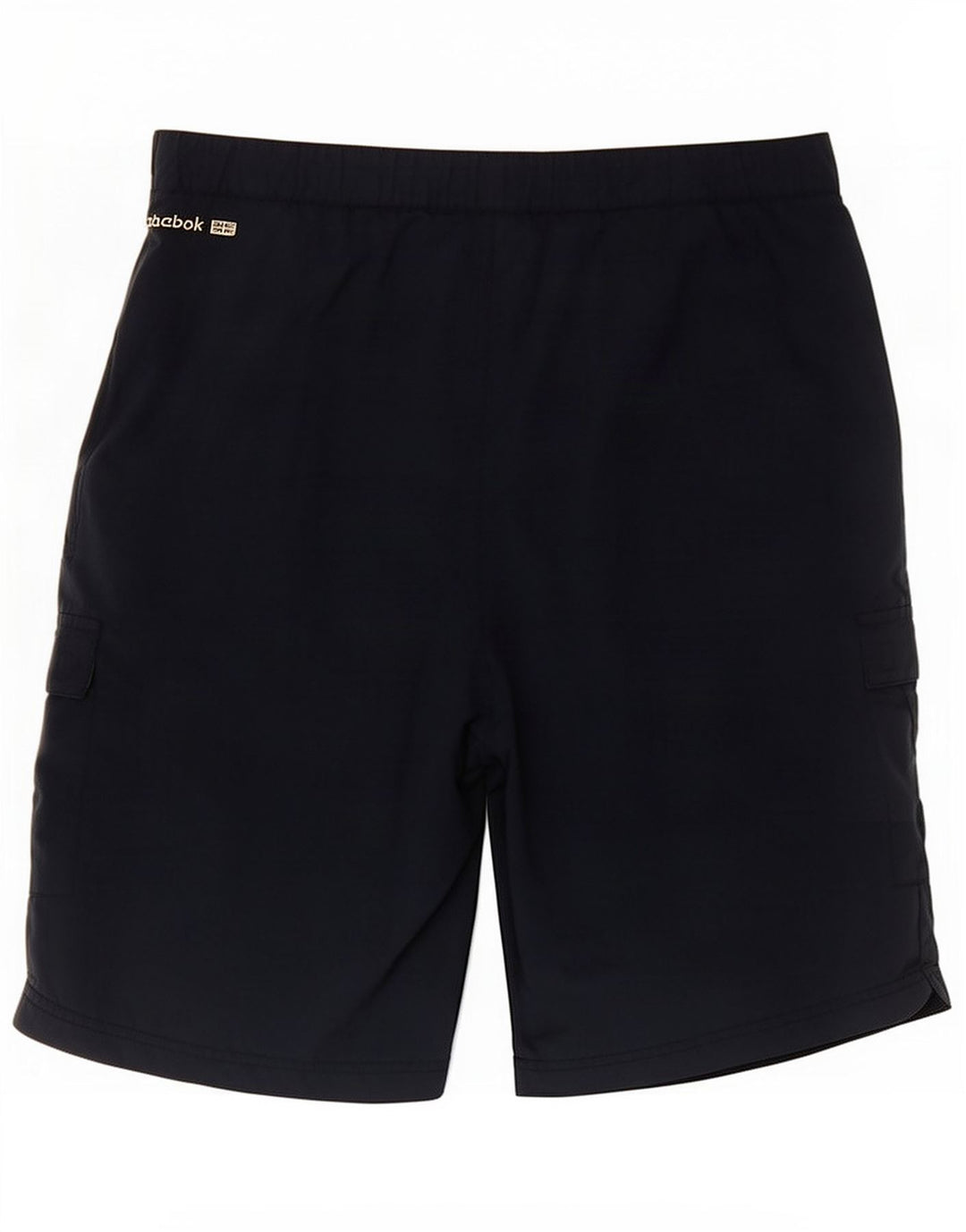 Reebok - Pantalones cortos cargo para hombre, talla grande, W34, azul marino