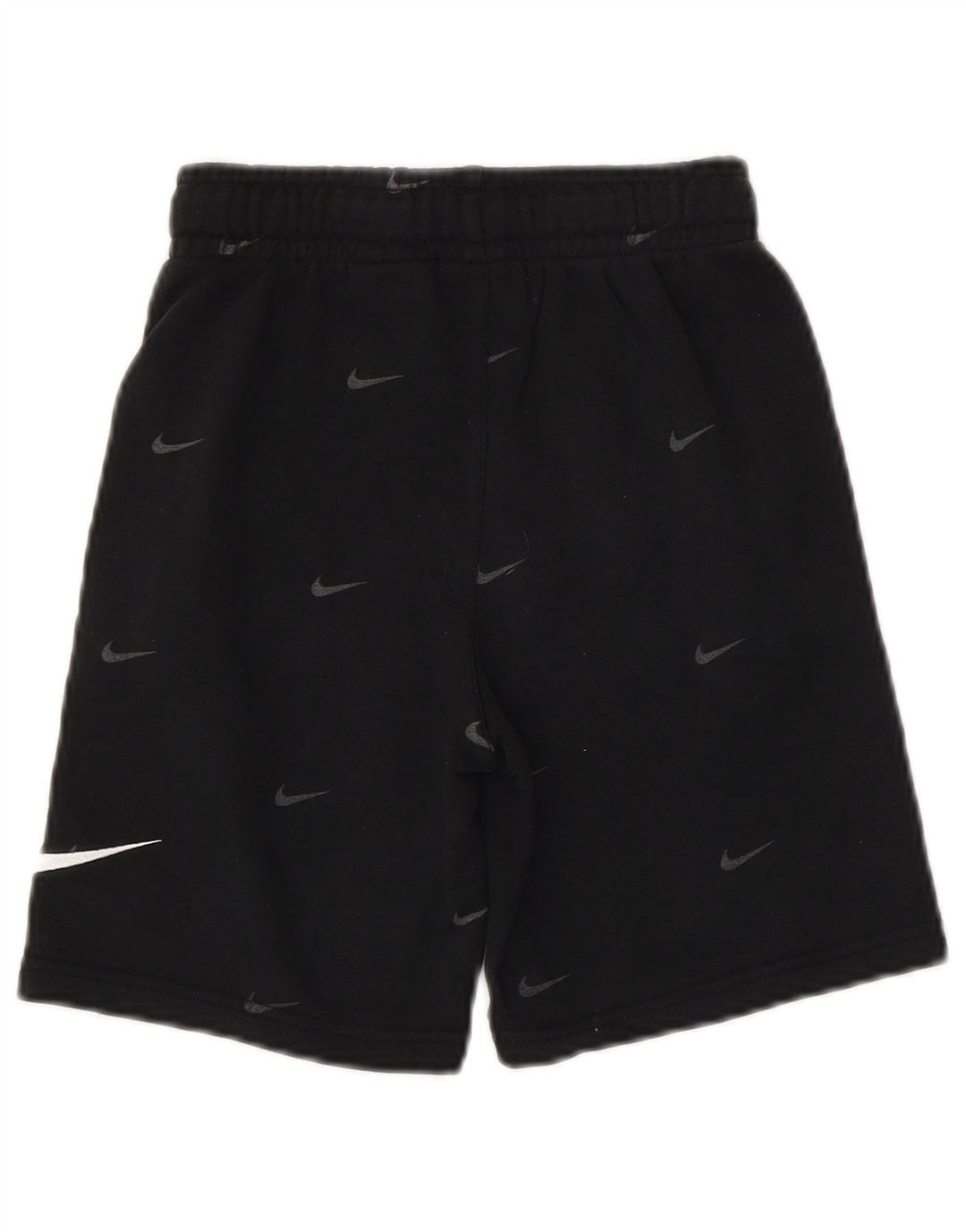 NIKE Pantalones cortos deportivos con gráficos de ajuste estándar para niños 8-9 años Pequeño Algodón negro