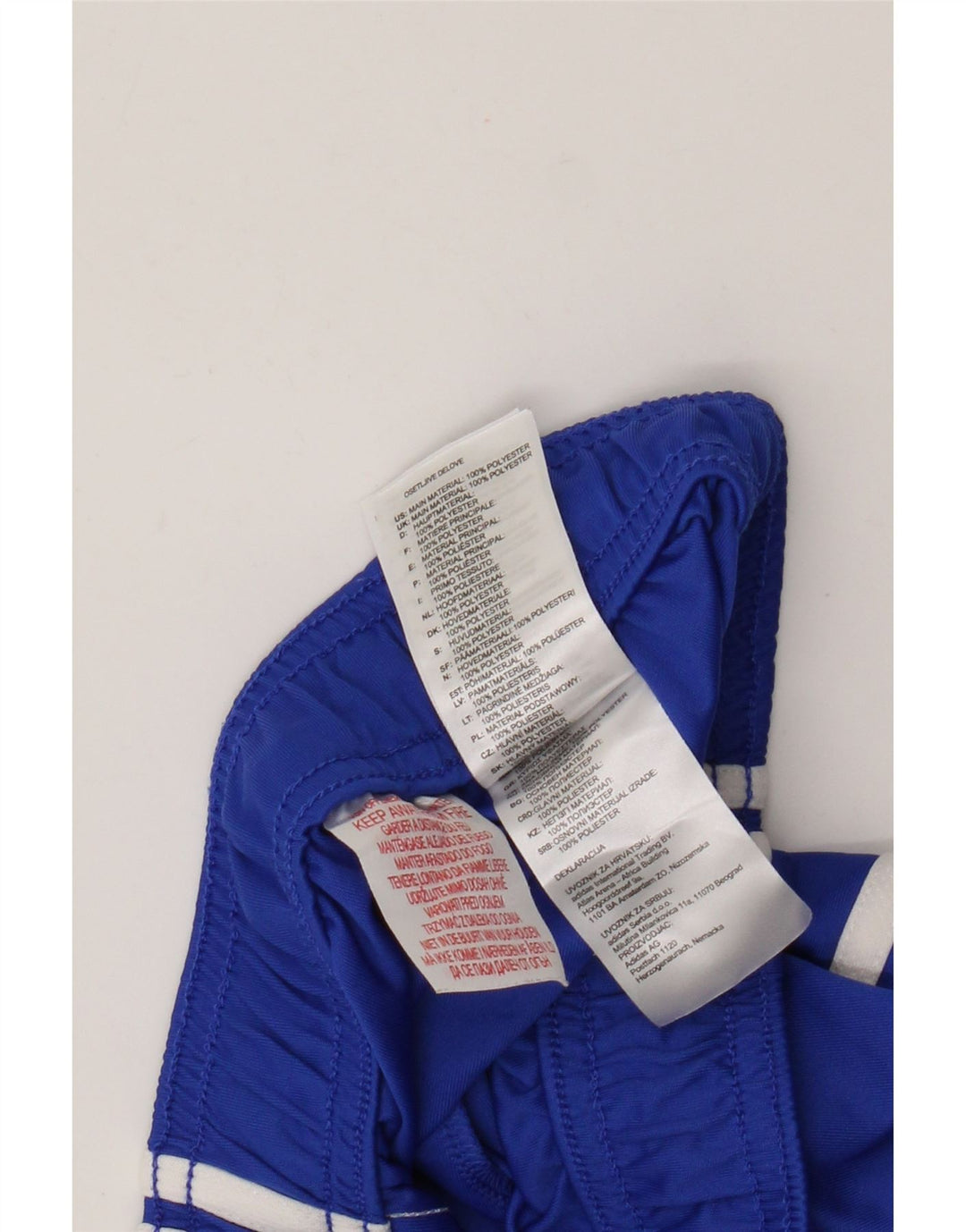 Adidas Chicos Climalite Sport Shorts 11-12 Años Azul Poliéster