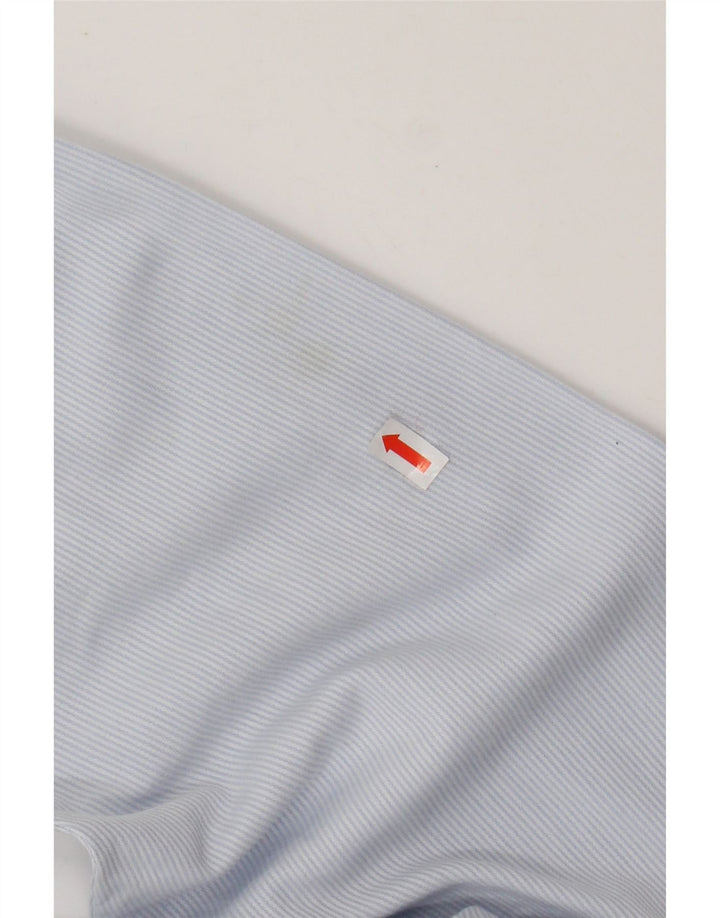 ARMANI JUNIOR Camisa Niño 13-14 Años Algodón Rayas Azules