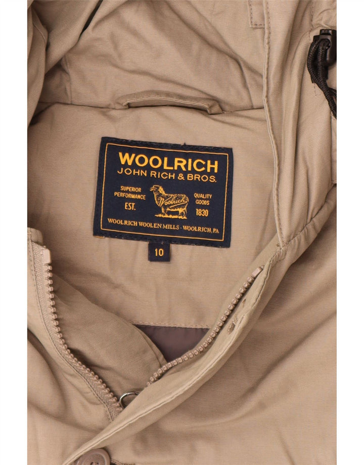 Woolrich Chaqueta acolchada con capucha para niño 9-10 años Nylon gris