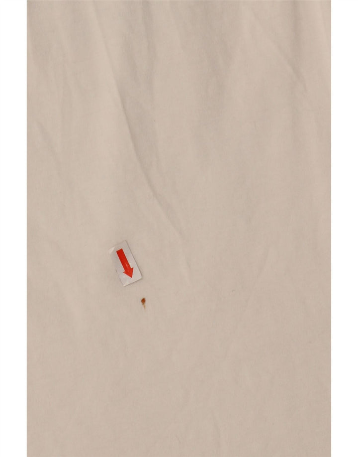 Champion Top sin mangas con gráfico corto para mujer, UK 40, grande, color blanco roto