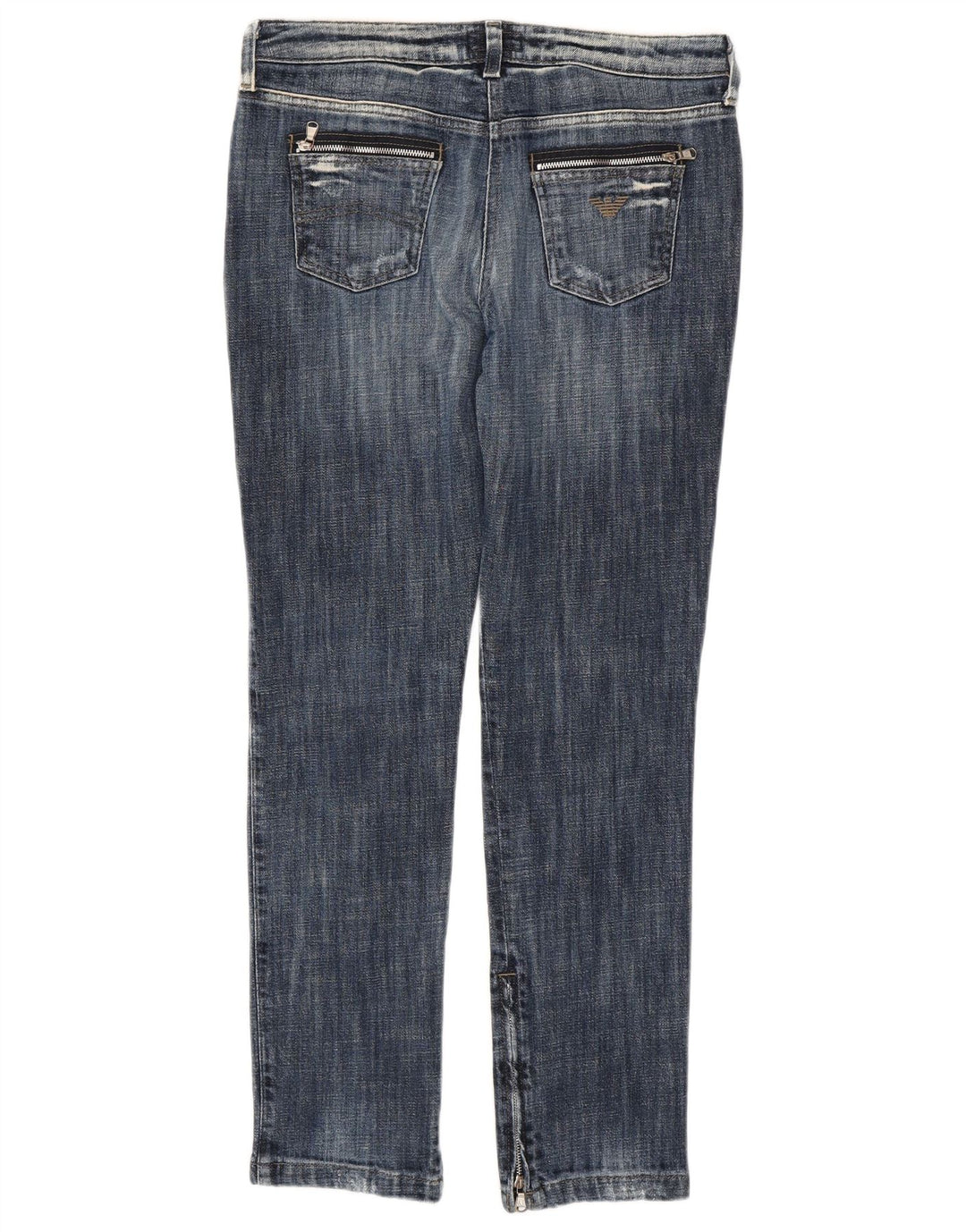 Jeans Armani Mujer Desgastados Slim W29 L29 Azul Marino