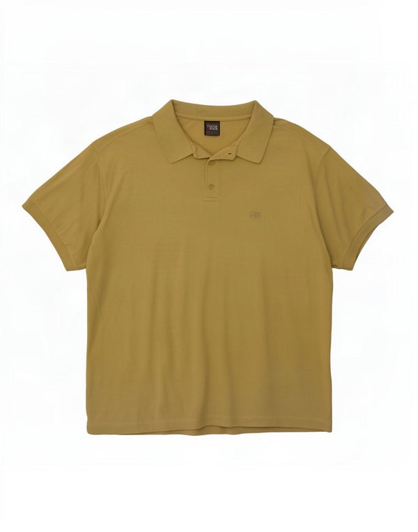 Think Pink Polo Hombre XL Algodón Amarillo